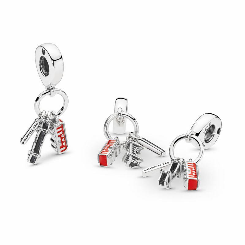 Pandora Australia San Francisco Highlights Dangle Charm - Sterling Silver | NKHCJD508